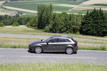 Der Audi A3 Sportback e-tron kombiniert einen 1.4 TFSI Benzin- mit einem Elektromotor zu 204 PS.